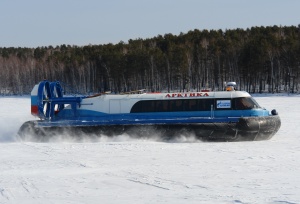 Амфибийное судно/вездеход на воздушной подушке «Арктика-5Д»